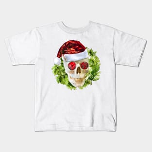 Xmas Skull Kids T-Shirt